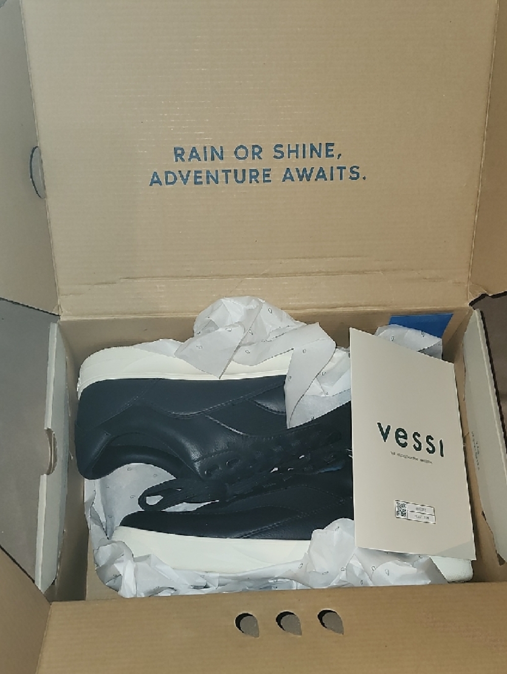 Vessi Courtside Classic Waterproof 💧 Low-Top Sneakers, Mens Size 10 - Picture 15 of 16